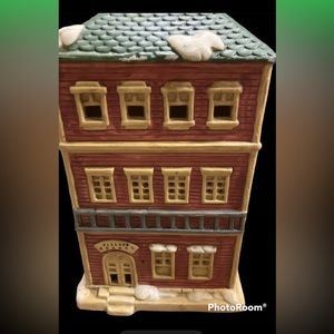 Brinns Americana Christmas village House 1989 vintage